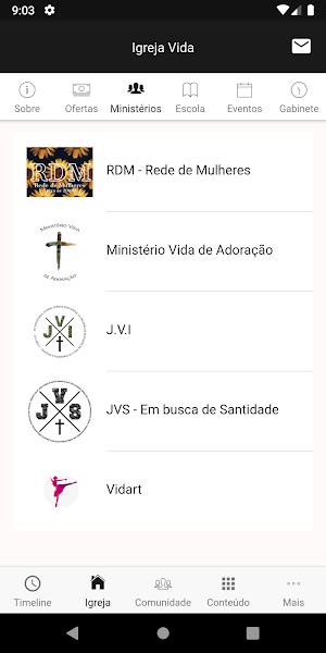 Igreja Vida Screenshot 3