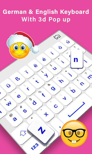 German keyboard, Deutsche phonetische Tastatur Screenshot 1