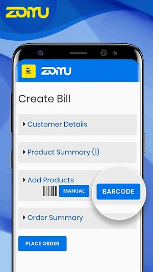 GST billing, POS App, Sale invoice, Inventory Screenshot 3