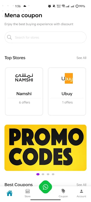 Mena Coupon - GCC Deals, Offer Screenshot 1