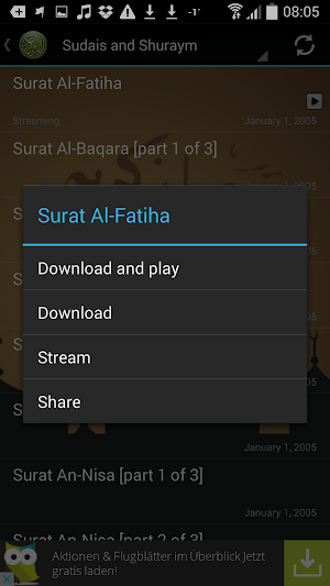 Quran Urdu Audio Translation Screenshot 3