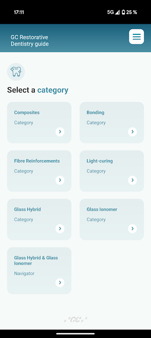 GC Restorative Dentistry Screenshot 1