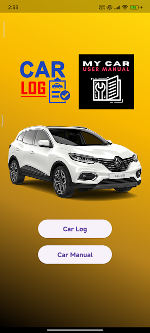 Renault Kadjar Manuals & Logs Screenshot 0
