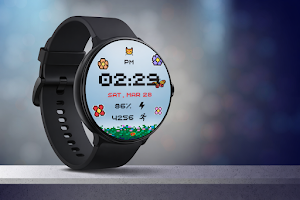 Colorful Floral PixelWatchFace Screenshot 3