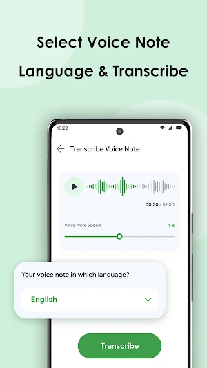 Audio Message to Text for WA Screenshot 1