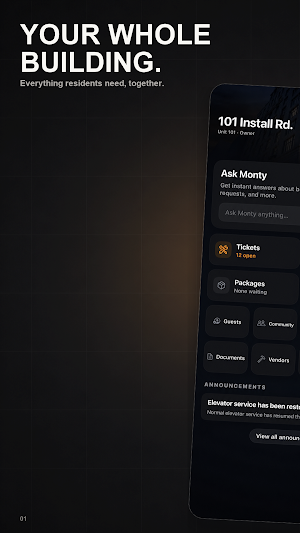 Monty Living - Resident Screenshot 0