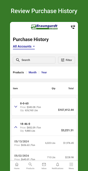 Braungardt Ag Portal Screenshot 3