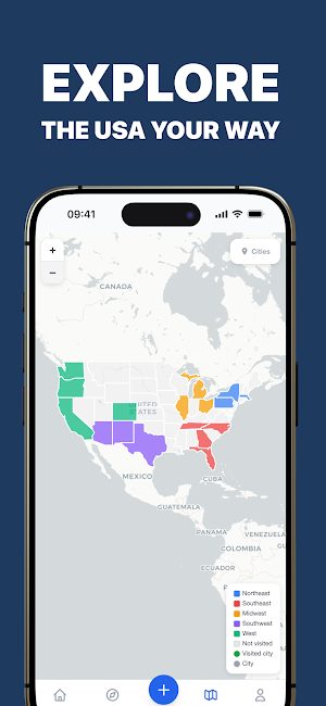USA Pins - States Visited USA Screenshot 1