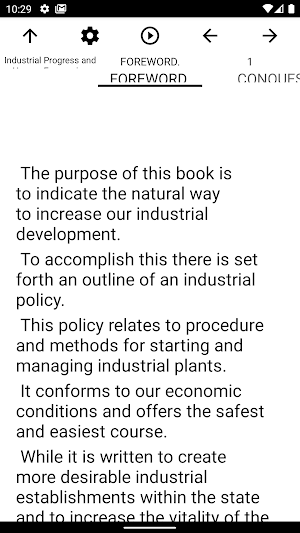 Book, Industrial Progress and  Screenshot 1
