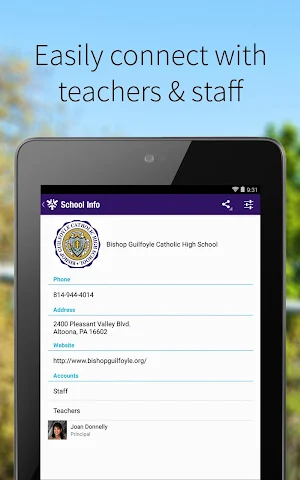 BISHOP GUILFOYLE HIGH SCHOOL Screenshot 1