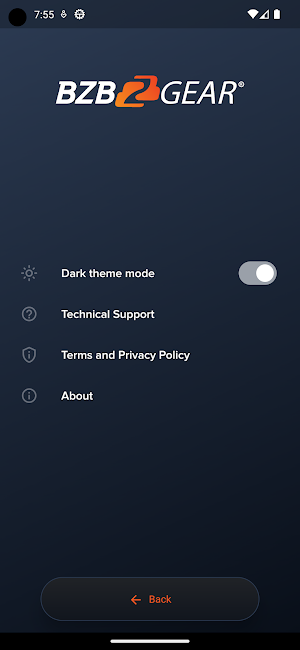 BZBGEAR Switch Control Screenshot 2