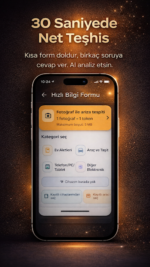 Tamircim – AI Repair Assistant Screenshot 1