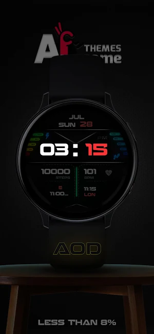 Sporto - Digital Watch Face Screenshot 1