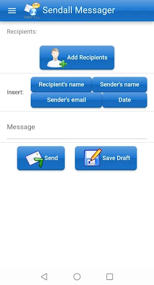 Sendall Messager Screenshot 1