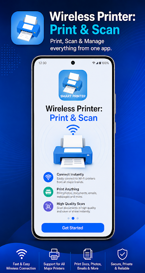 Wireless Printer: Print & Scan Screenshot 0