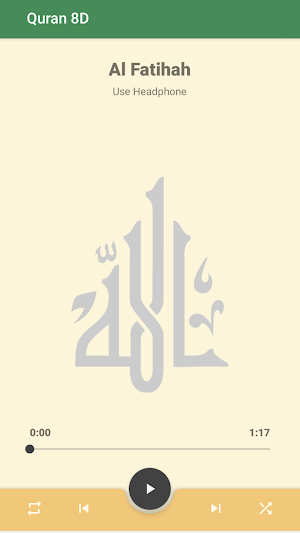 8D Audio Quran Screenshot 1