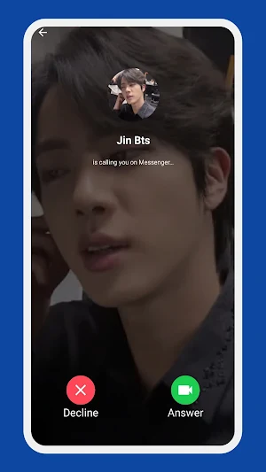 Jin Bts Call Simulator Screenshot 3