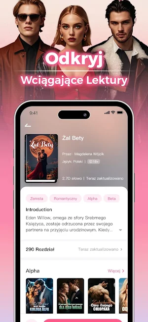 NovelLover– Webowa powieść Screenshot 3