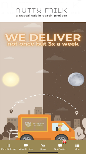Almond and Oat Milk Delivery b Screenshot 0