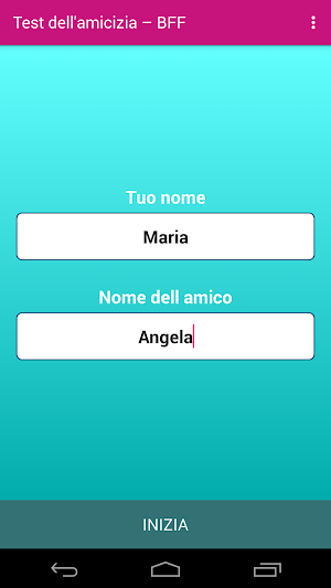 Test Amicizia : BFF Test Screenshot 0