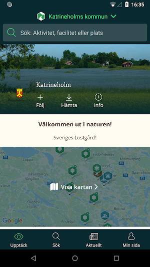 Katrineholms Naturkarta Screenshot 0