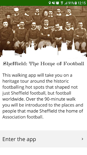 Sheffield: Home of Football Screenshot 0