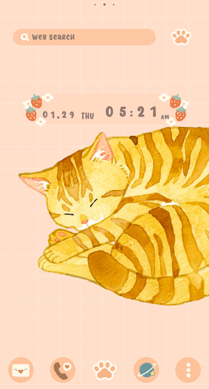 Cat Naps Theme +HOME Screenshot 3