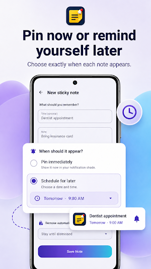Sticky Notification Notes Screenshot 3
