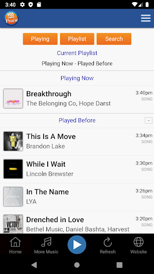 His Radio Praise Screenshot 1