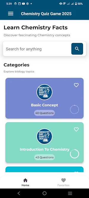 Chemistry Quiz Game 2025 Screenshot 3