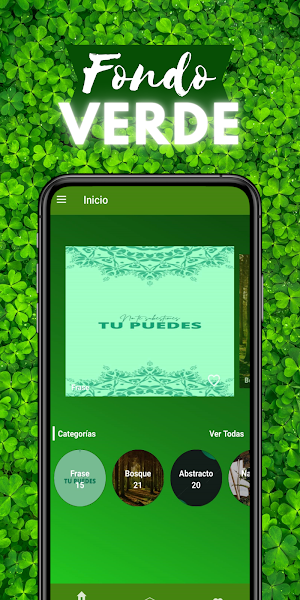 Green background Screenshot 0