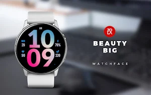 Beauty Big Watch Face Screenshot 0