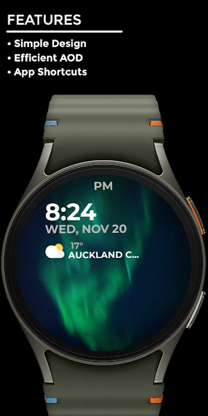 Night ver 54 - watch face Screenshot 1