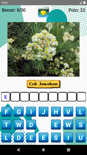 Tebak Nama Bunga Screenshot 0