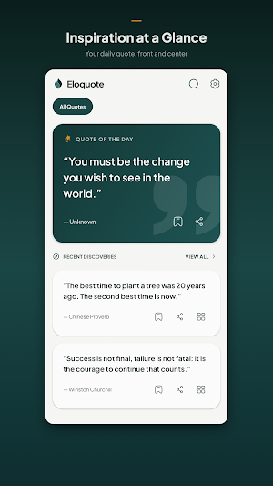 Eloquote: Motivation & Quotes Screenshot 0