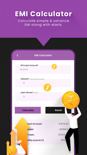 LoanMint: Loan EMI Calculator Screenshot 1