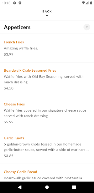 Boardwalk Pizza & Subs Screenshot 2