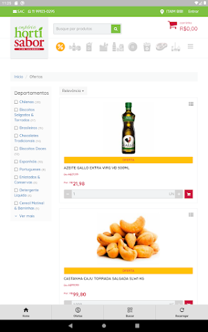 Empório Hortisabor Screenshot 2