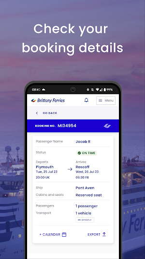 Brittany Ferries Screenshot 3