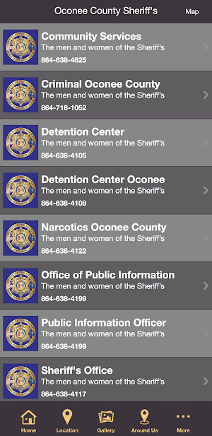 Oconee County Sheriff's Screenshot 1