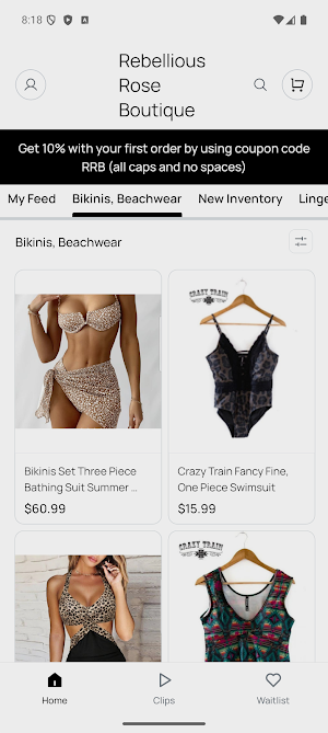 Rebellious Rose Boutique Screenshot 0