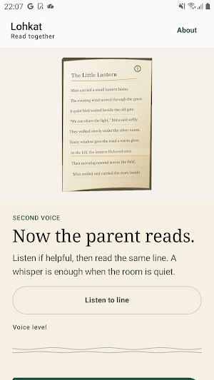 Lohkat: Reading Practice Screenshot 3