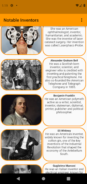 Notable Inventors Screenshot 1