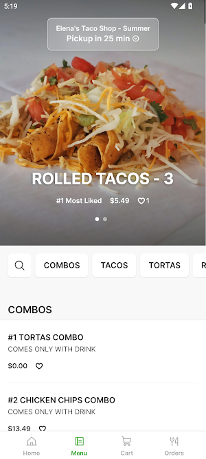 Elena's Taco Shop Screenshot 1