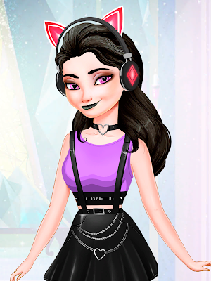 ❄️ Modern Sisters Dress Up Makeup Screenshot 1