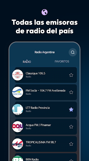 Argentina Radio Screenshot 0