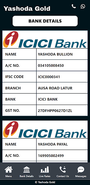 Yashoda Gold Screenshot 1