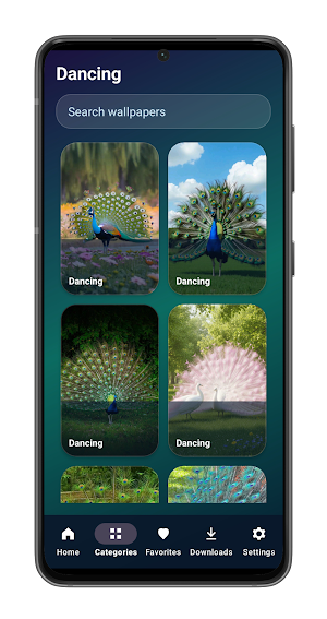 Peacock Wallpapers Screenshot 1