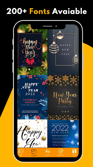 NewYear Invitation Card 2024 Screenshot 2