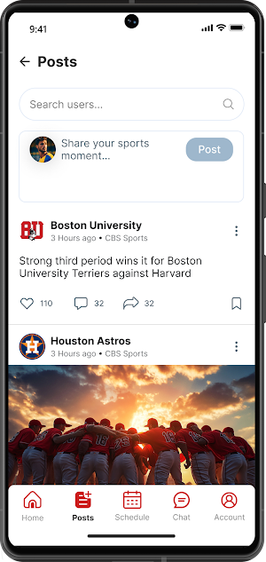 iSportz Screenshot 2